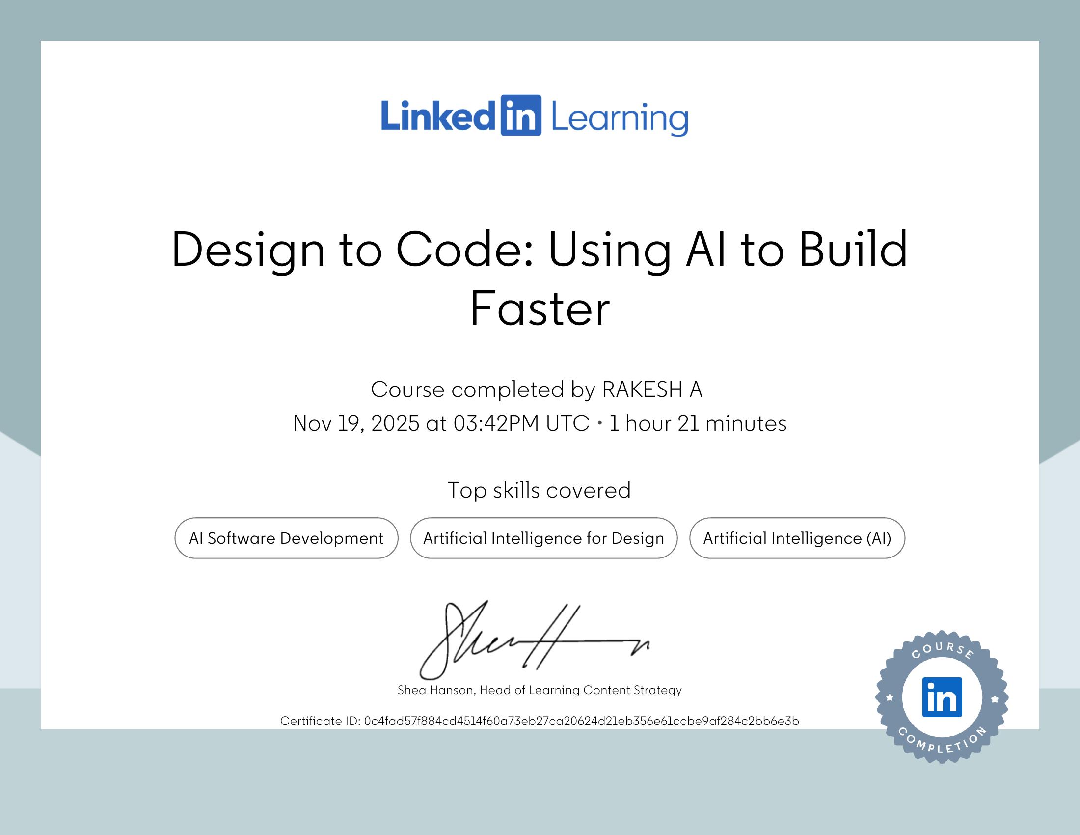 Design to Code: Using AI to Build Faster