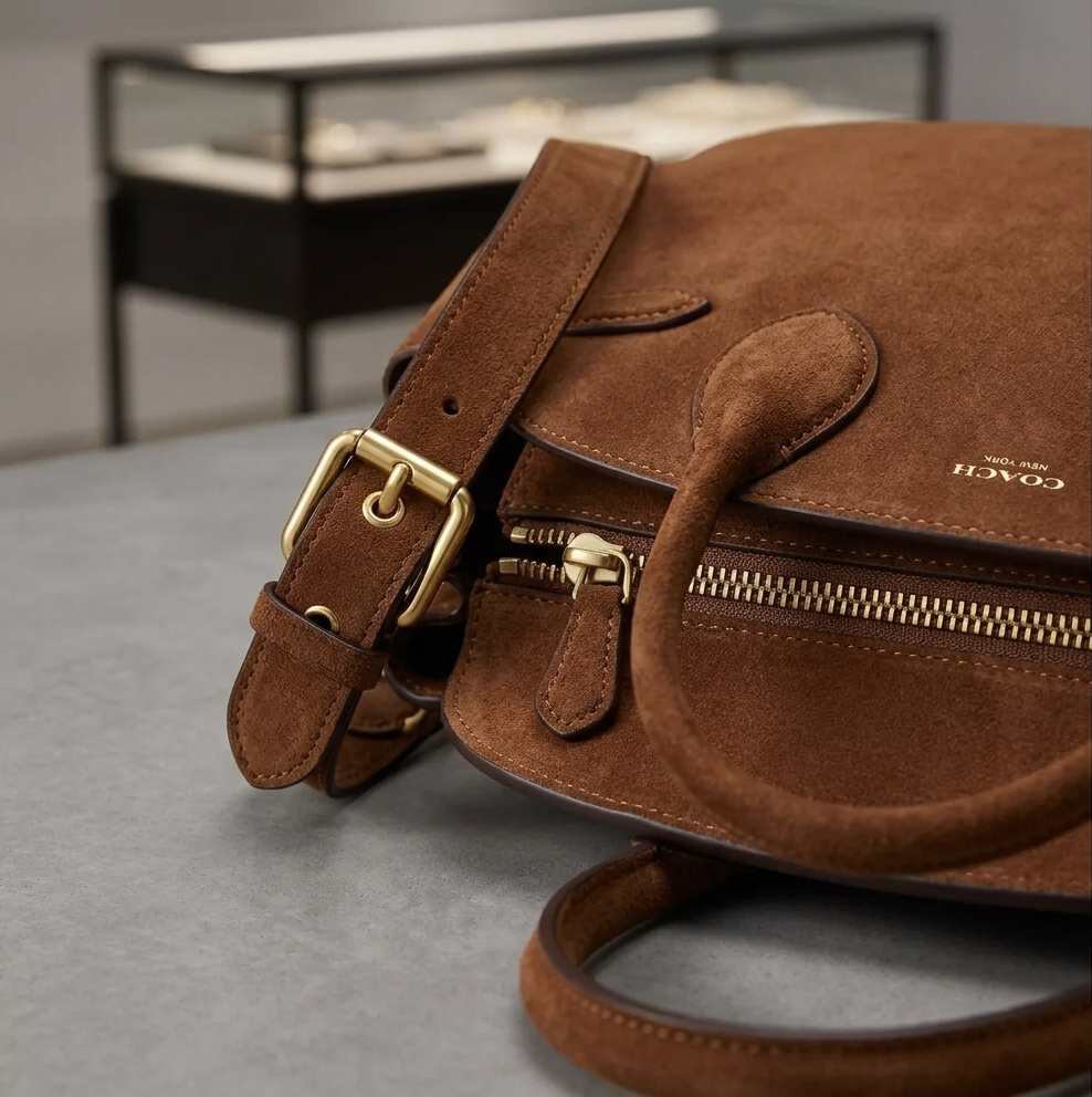 Coach — Buckle & Zipper Close-Up